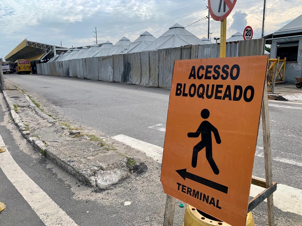 Obra do Terminal DIA avança e novo trecho é interditado - SMTT Aracaju